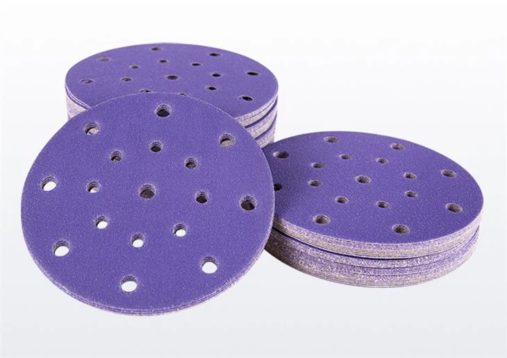 Purple Ceramic Sanding Discs