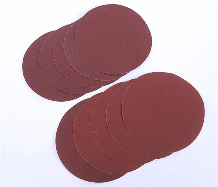 Circular sandpaper discs